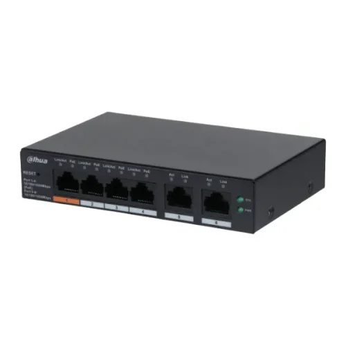 DH-CS4006-4GT-60 4-портовый гигабитный PoE коммутатор с функцией облачного управления