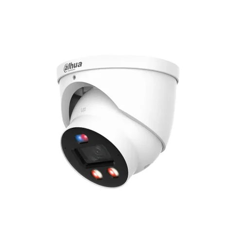 DH-IPC-HDW3849HP-AS-PV-0280B-PRO 8 Mп уличная купольная IP-видеокамера Full-color с ИИ и активным сдерживанием