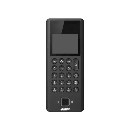 DHI-ASI3204E-DW Контроллер доступа с распознаванием лиц, отпечатков пальцев и клавиатурой и Wi-Fi